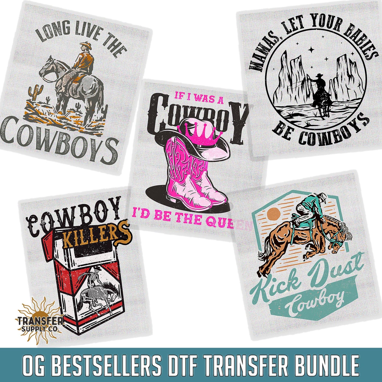 OG Western Bestsellers DTF Bundle, Ready To Press Dtf Transfers, Ready To Press Transfers, DTF Prints, Dtf Transfers, Western Dtf Transfers