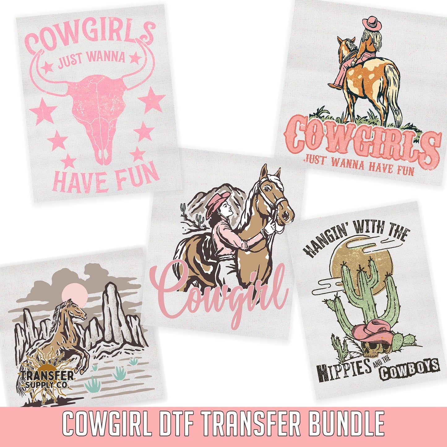 Cowgirl Bestsellers DTF Bundle, Ready To Press DTF Transfers, Ready To Press Transfers, DTF Prints, Dtf Transfers, Western Dtf Transfers