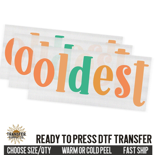 Oldest Sibling, Family Ready To Press DTF Transfer, Dtf Transfer Print, Printed Dtf Transfer, Transfer Ready To Press