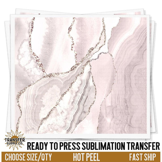 Marble Glitter Sublimation Transfer | 12oz 20oz 30oz Skinny Tumbler Sublimation Transfers, Ready To Press, Sublimation Prints